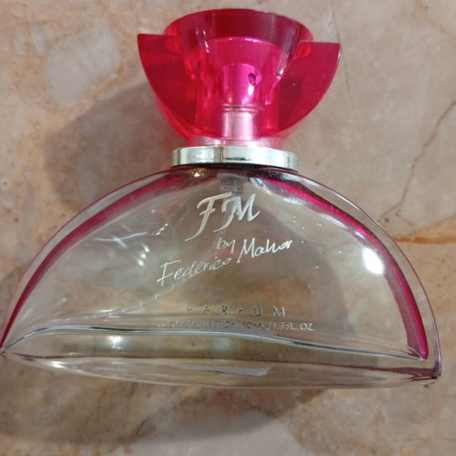 Perfume bottle used, FM by Federico Mahor