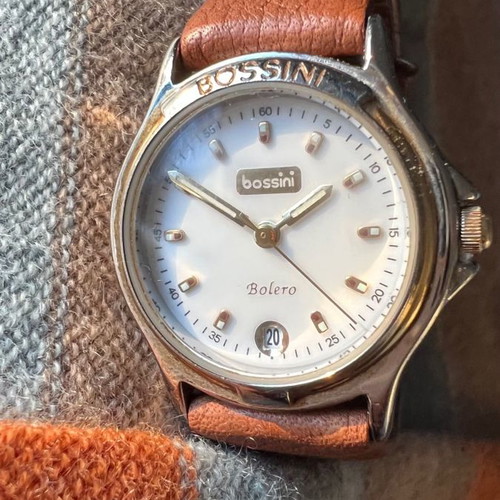 Bossini Bolero women's watch used with brown strap