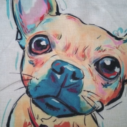 Decorative pillowcase new with dog design