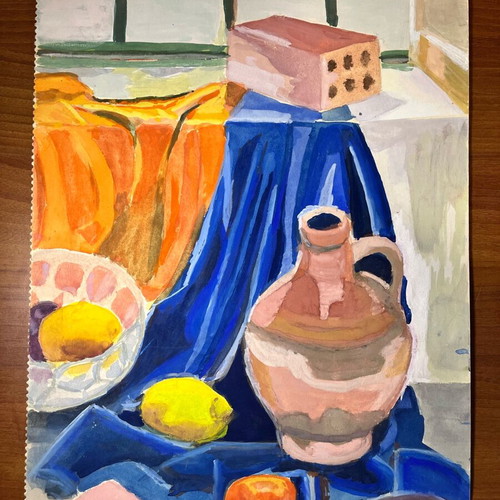 Unsigned artwork used 35x50