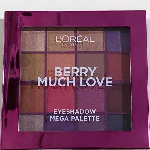 L'Oreal Paris Eyeshadow Mega Palette 02 Berry Much Love used
