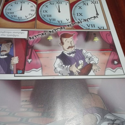 Graphic novel ''Who Killed Mr. X'' used