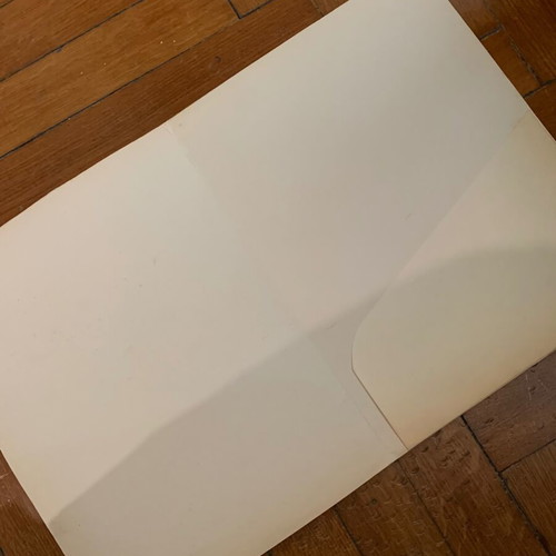 A4 briefcase used, Athens ‘82 organization 30x23 cm