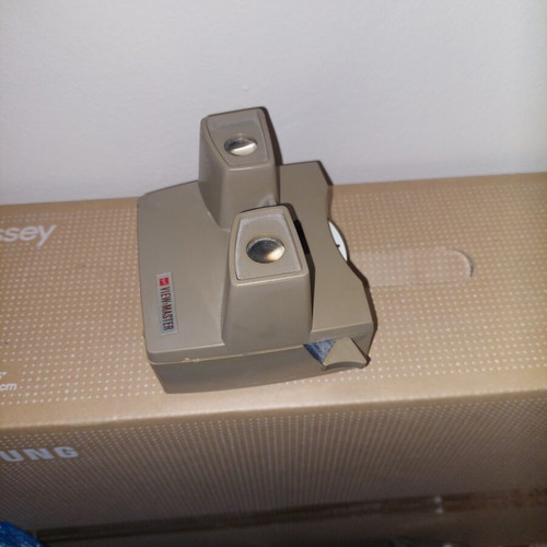 View-Master Model L vintage device used with 9 reels and built-in light