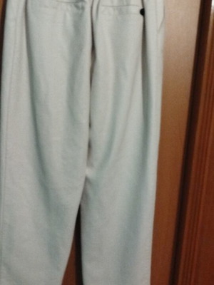 White leather pants size S like new