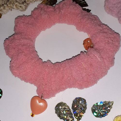 Handmade hair ribbons pack of 5 multicolored