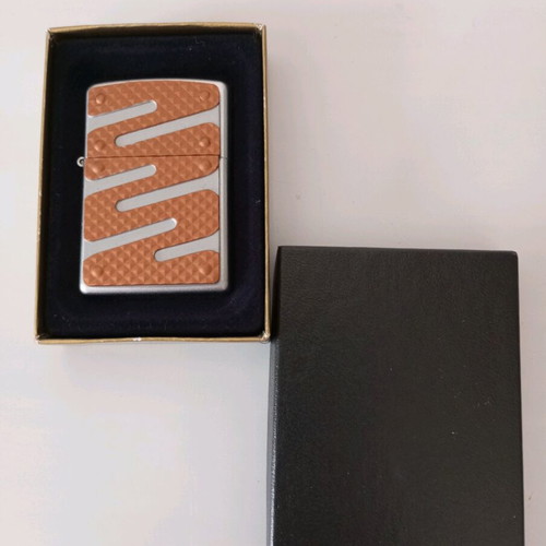 Zippo lighter new collectible windproof with embossed details