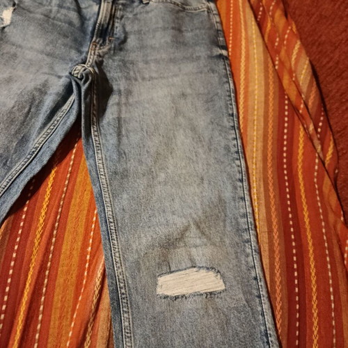 H&M Boys' Jeans 14+ 170cm slim fit with adjustable waist like new
