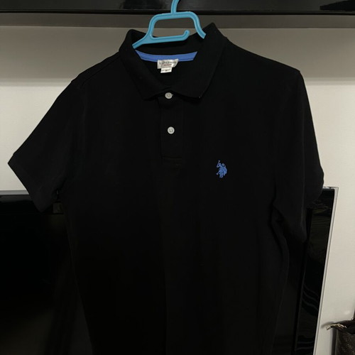 U.S. Polo Assn. men's shirt like new, black, size M