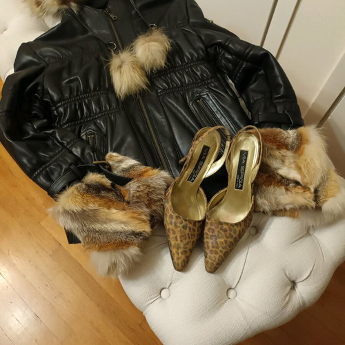 Via Spiga leopard print pumps like new, size 36.5, leather
