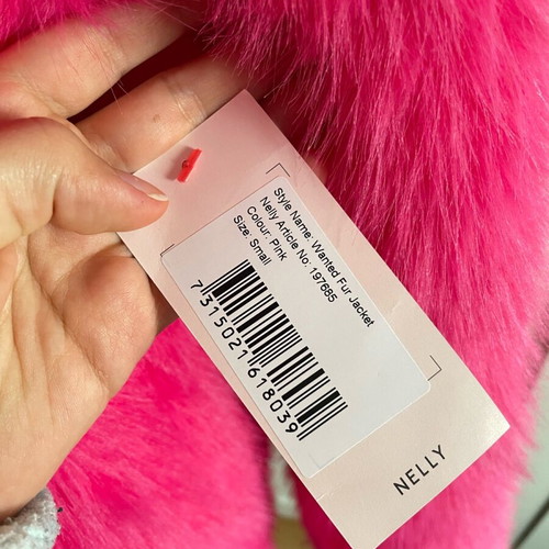 Winter jacket new, pink, size S