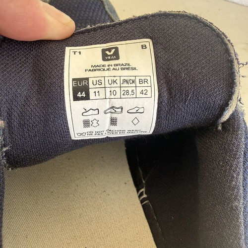 Veja V12 sneakers used, size 44, blue