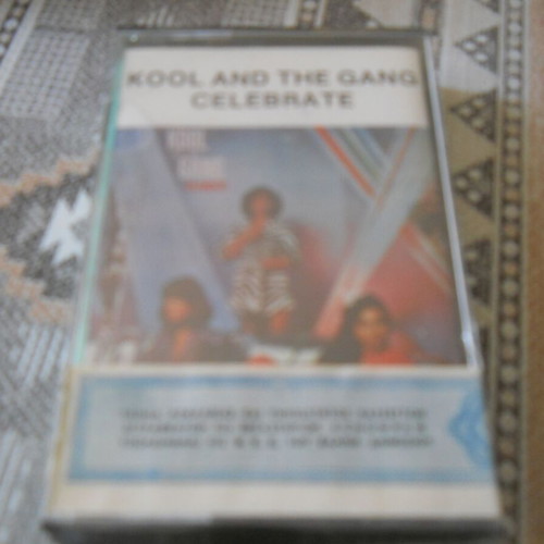Kool and the Gang Celebrate cassette tape new, Greek edition