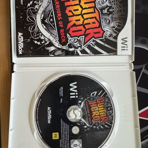 Guitar Hero Warriors of Rock Nintendo Wii game like new