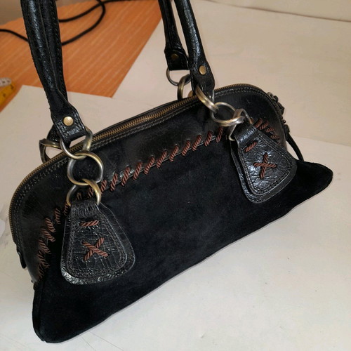 Luana women's handbag handheld like new in excellent condition