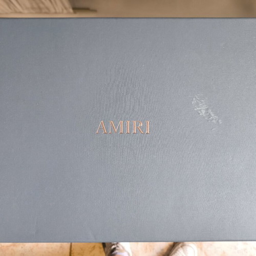 Amiri shoebox like new