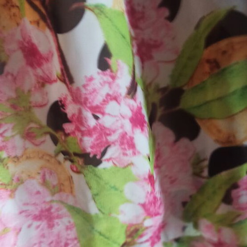 Millenium colorful blouse like new, airy design, size S