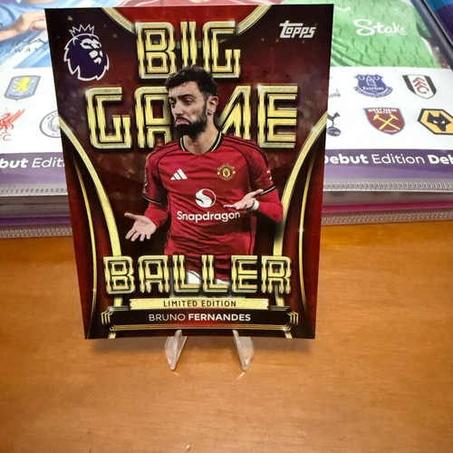 Topps Premier League 2026 Lot 3 Big Game Baller Limited Edition Cards new