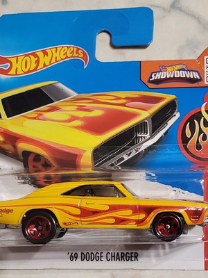 Hot Wheels '69 Dodge Charger μεταλλικό αυτοκινητάκι, Σφραγισμένο