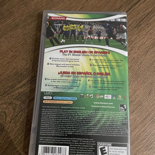 Pro Evolution 2007 used for PlayStation Portable