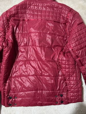 Moscanueva unisex jacket like new, size L, red