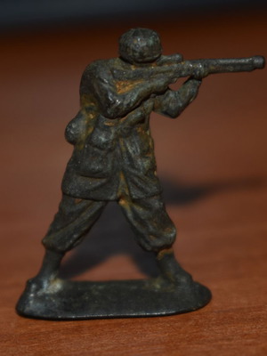 WW2 German Paratrooper Miniature used from Second World War