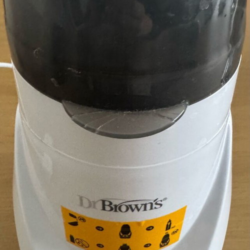 Dr. Brown's digital bottle warmer and sterilizer used