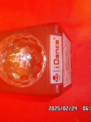 Disco ball used with 3-4 alternating colors