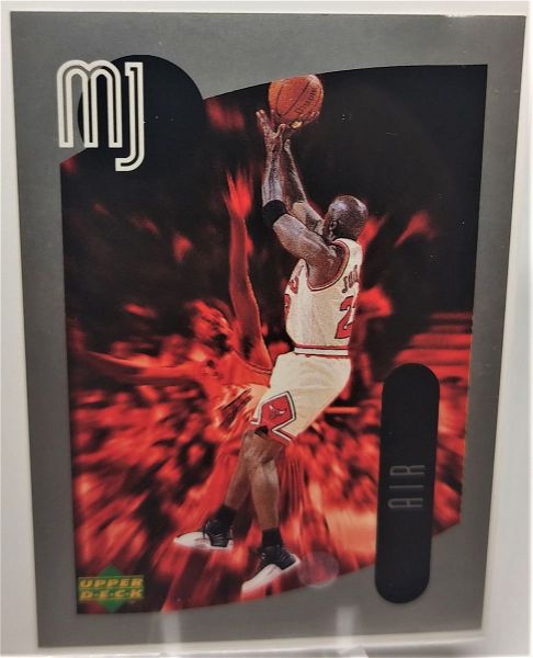  aftokollito Michael Jordan Chicago Bulls Upper Deck 1998 #128 MJ