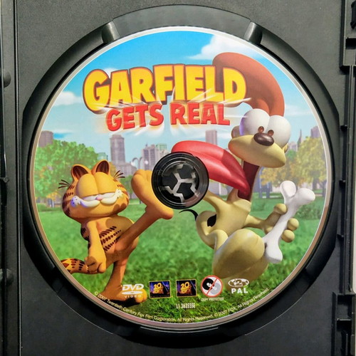 DVD Garfield Gets Real like new, dubbed