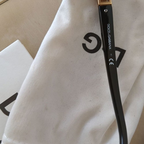 D&G sunglasses with brown leopard print frame