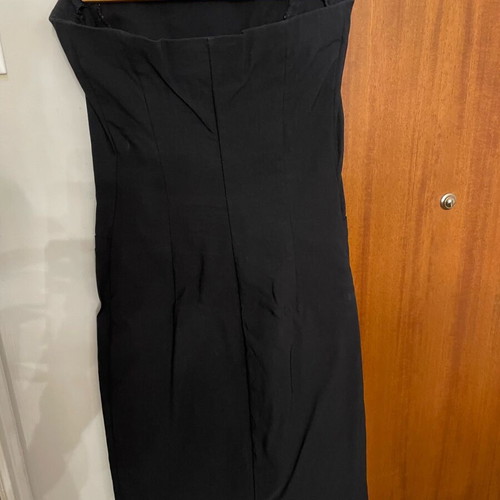 Zara strapless dress like new, black, size S