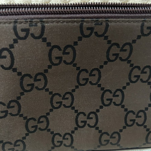 Gucci handbag used, brown