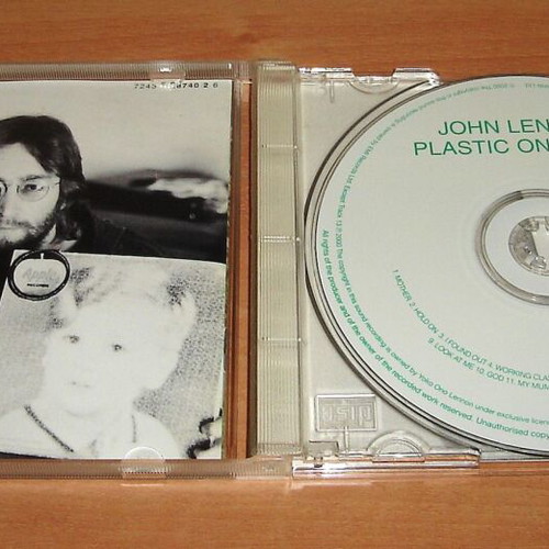 John Lennon Plastic Ono Band CD μεταχειρισμένο, rock