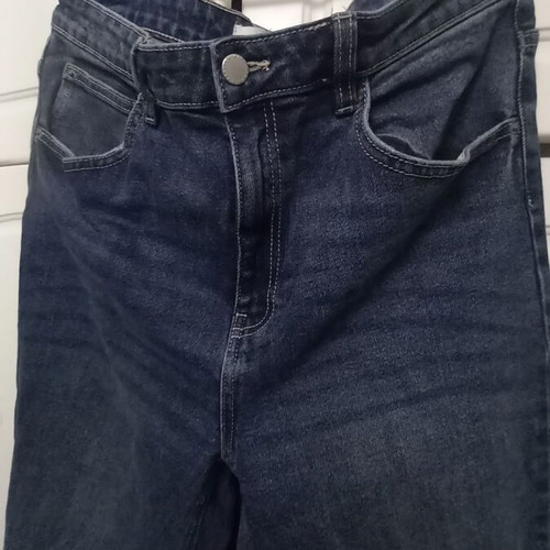 Sinsay jeans No 42 like new, mid-rise, blue, size XL
