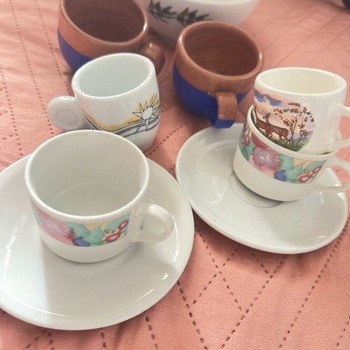 Mugs like new, all together