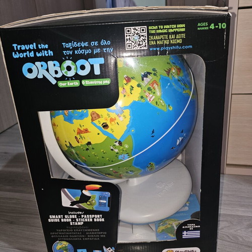 Orboot Educational Interactive Globe by PlayShifu new