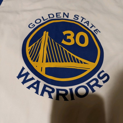 Stephen Curry Golden State Warriors white jersey new official replica, size Medium