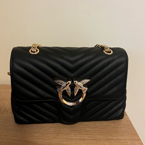 Pinko shoulder bag new, black