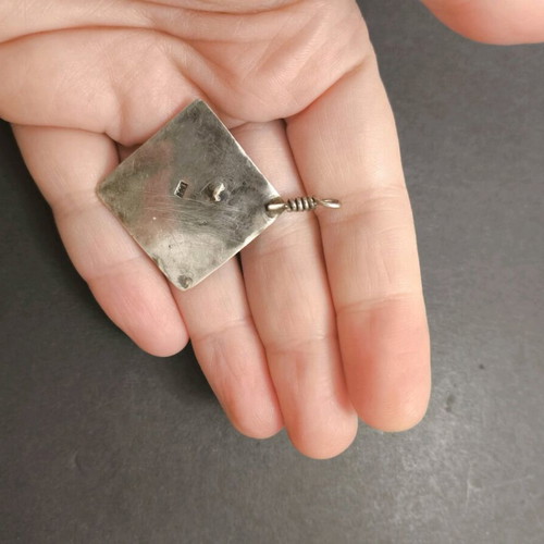 Silver 1000 handmade pendant like new