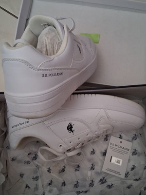 Παπούτσια Polo Club casual μέγεθος 42 άσπρα σαν καινούργια