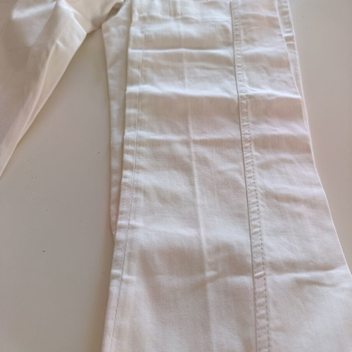 Le Group Woman White Summer Pants XS like new, elastic