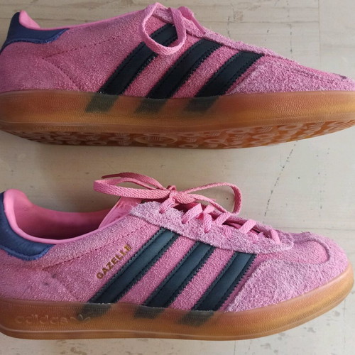 Adidas Originals Gazelle Indoor Pink Suede Size 40 Like New