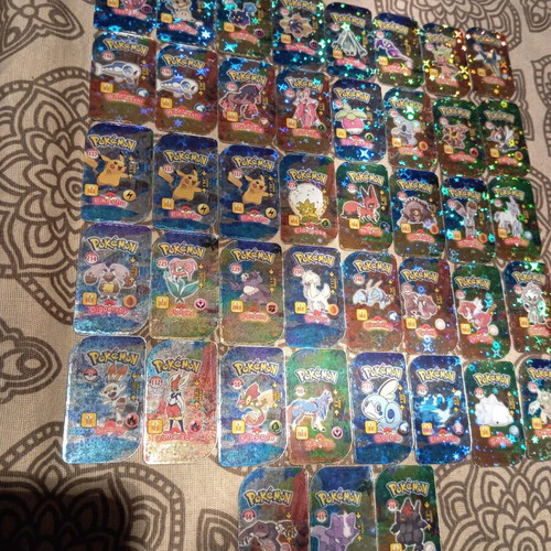 Pokemon metal tags like new, 43 pieces