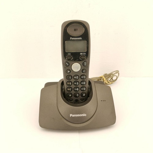 Panasonic cordless phone black used