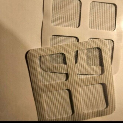 Adhesive protective siphon screens, pack of 12 pieces