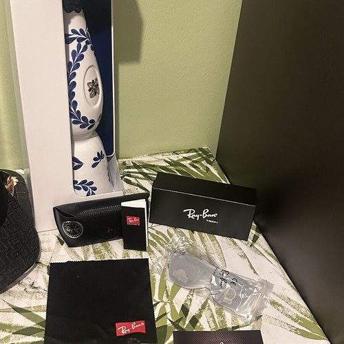 RayBan 2140 904 sunglasses, black unisex