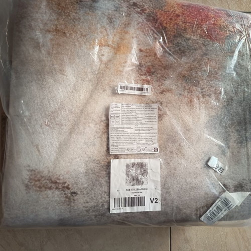 Velvet rug 180x250 cm, new, washable