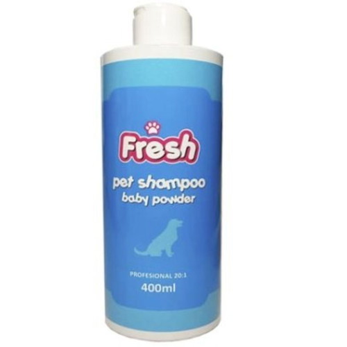 Fresh Pet Care Baby Powder Profesional Dog Shampoo 400ml new