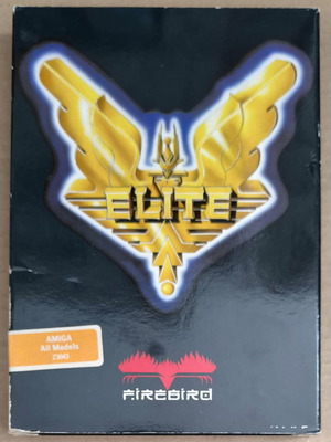 Elite Firebird Amiga game like new, complete in box